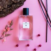 Eau de toilette ANTOINE "Elle" Eau de toilette ANTOINE "Elle" lessive parfumeur lessive pour elle rose cristal petalia iris cedre de virginie encens de somalie lessive antoine jasmin bouteille en verre lessive francaise fabrication française made in france