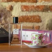 Eau de toilette ANTOINE "Elle" lessive parfumeur lessive pour elle rose cristal petalia iris cedre de virginie encens de somalie lessive antoine jasmin bouteille en verre lessive francaise fabrication française made in france