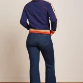 pantalon jean denim chris retro. couleur deep blue. king louie