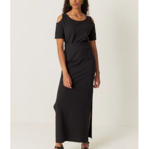 jupe aztu skfk jupe longue noir ssk00666