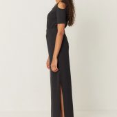 jupe aztu skfk jupe longue noir ssk00666