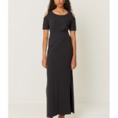 jupe aztu skfk jupe longue noir ssk00666