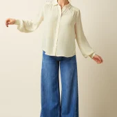 peppa pants stone denim blue tint10076 pantalon jean bleu clair king louie pantalon pate d elephant seventees 70,s vintage retro