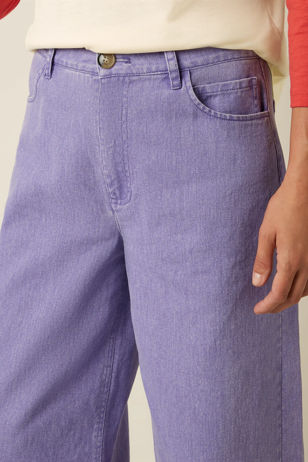 10427512_1 jean peppa colored king louie peppa pants petit colored denim coton 10452 . jean large couleur lilas style année 80 jean peppa colored king louie peppa pants petit colored denim coton 10452 . jean large couleur lilas style année 80