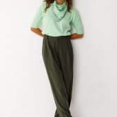 pantalon haide skfk bas fluide ver foncé str006010g9
