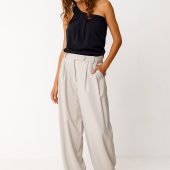 pantalon haide skfk beige pantalon flui