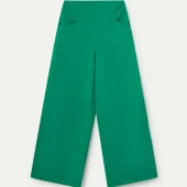 Pantalon vert compania fantastica 43018 pantalon large leger d été couleur vert
