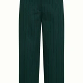 pantalon federica king louie pantalon de costume fond vert foncé avec rayures federica pants dale chevron pine green 10657