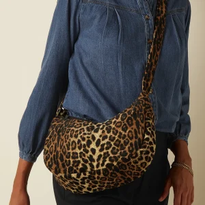 sac fanny king louie fanny pack large fargo cord 10824 sac motif leopard sac bandouliere forme semi arrondi style banane