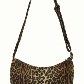 sac fanny king louie fanny pack large fargo cord 10824 sac motif leopard sac bandouliere forme semi arrondi style banane