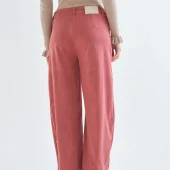 pantalon velours compania fantastica pantalo velours cotelé rose large hiver pantalon de pana rosa pink 63c/11032