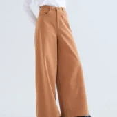 jean large compania fantastica jean large couleur camel 63c/11108 pantalon vaquero 100 algodon camel