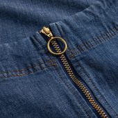 robe chasuble courte sans manche façon debardeur en jean bleu ga goo dress melle yeye 61121 robe d été